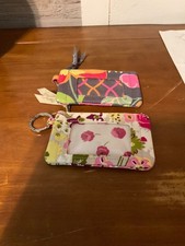 two Vera Bradley ID card holders