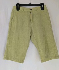 VANSON JONES MENSWEAR Shorts Mens 28-30 ? Cotton Lime Chino