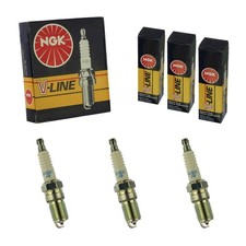 3x NGK Zündkerze passend für VW Polo 4 1.2 12V AZQ BME Skoda Fabia 2 1.2 CHFA