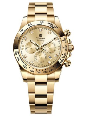 Automatic Watches for Men Mechanical Automatic Winding Movement Sports Chrono...