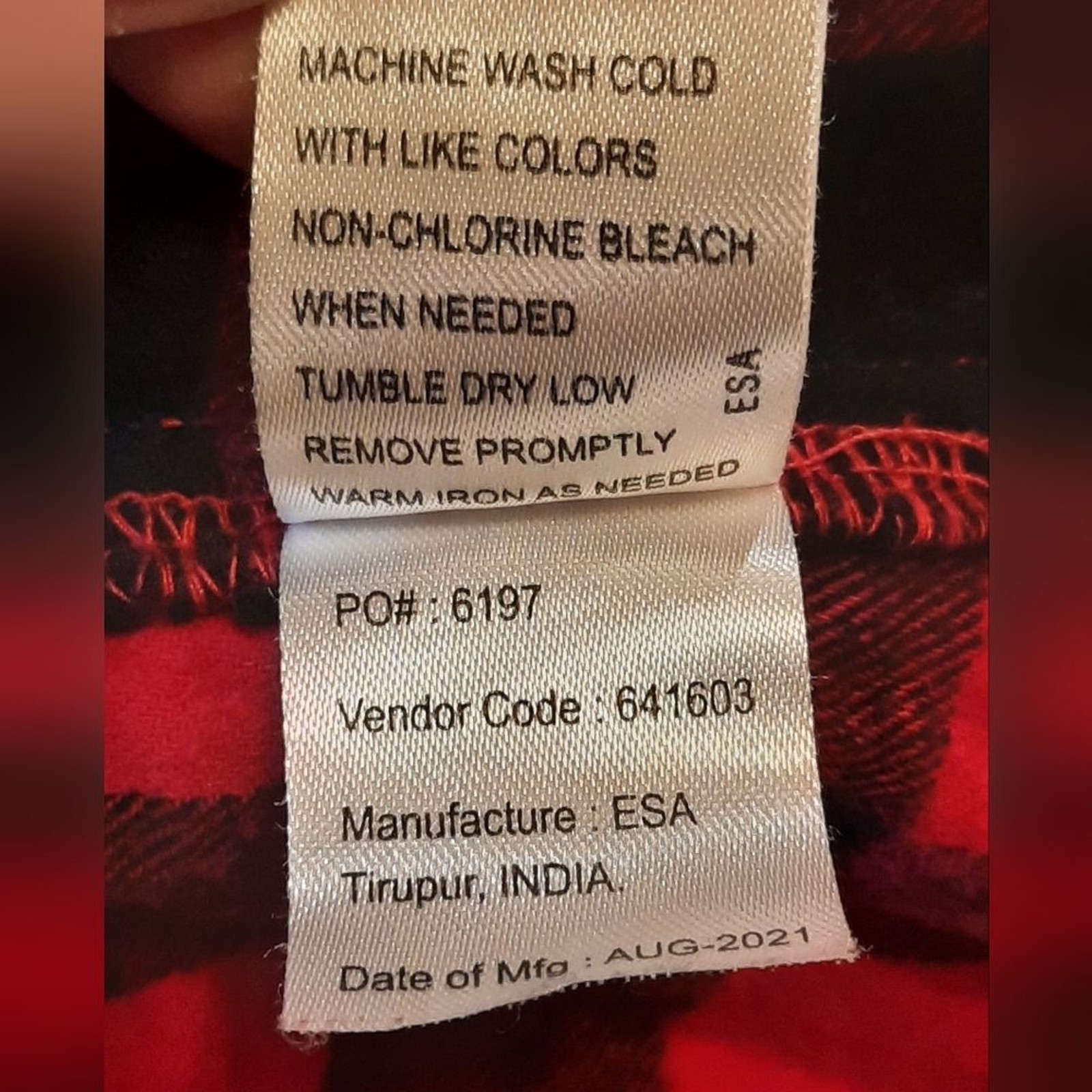 Lazy One Nightshirt Womans S/M Red Plaid Flannel Button Down Comfy Loumgewear