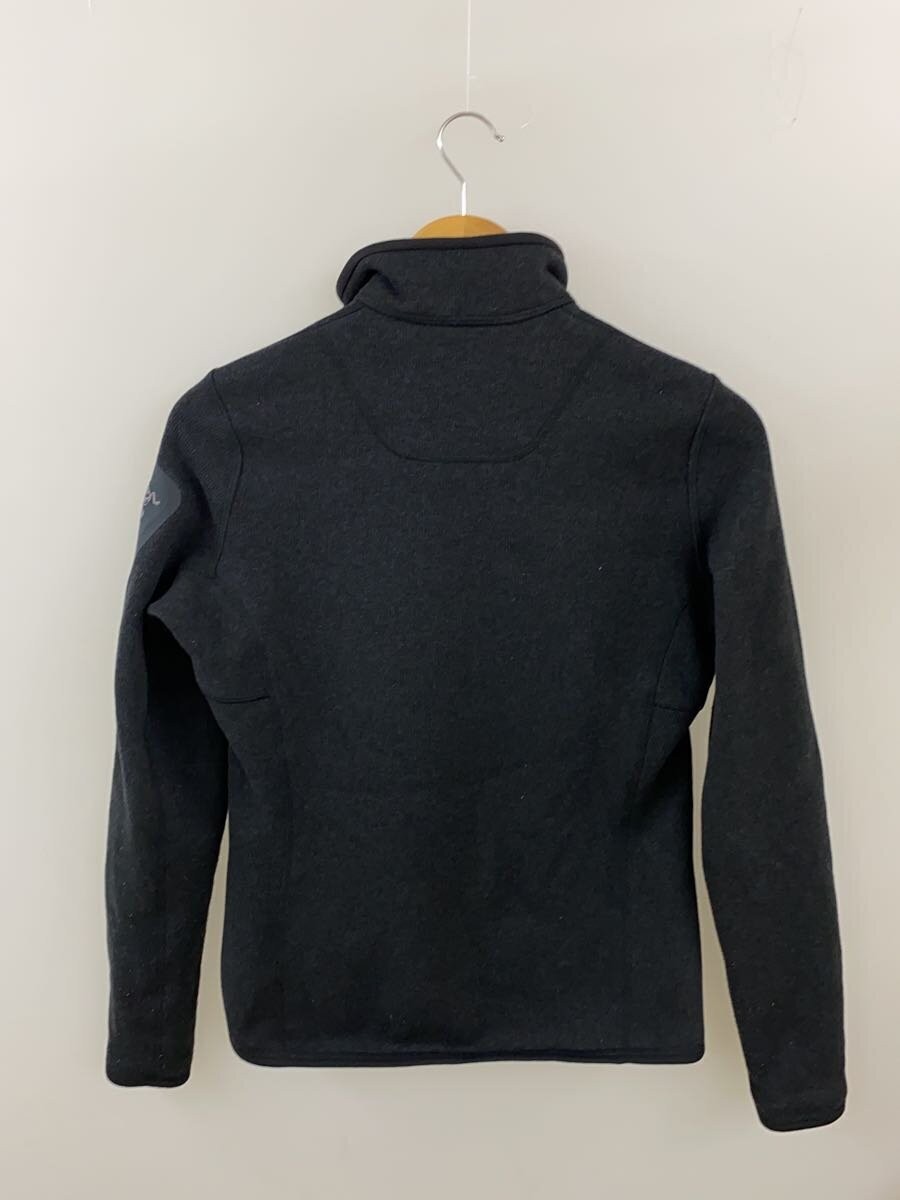 ARC'TERYX Covert Fleece Cardigan Giacca Blu Logo Poliestere Taglia S #EG CZA