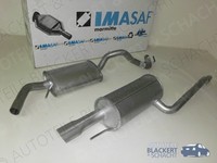 Imasaf Auspuff für VW T4 Syncro 2.5 1996-2003 Bus/Multivan/Caravelle/Kasten|Lang