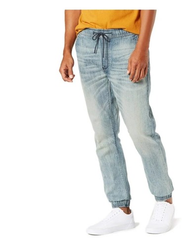 Levi Strauss Signature Slim Denim Jogger Pants Made with Water Less technology - Picture 1 of 4