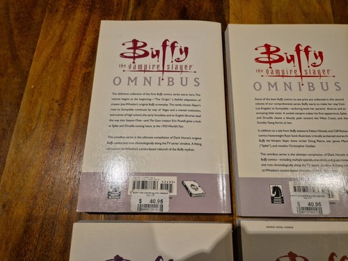 Buffy the Vampire Slayer Omnibus #1 2 3 4 5 & 6 Set Dark Horse Comics July 2007 - Picture 9 of 22