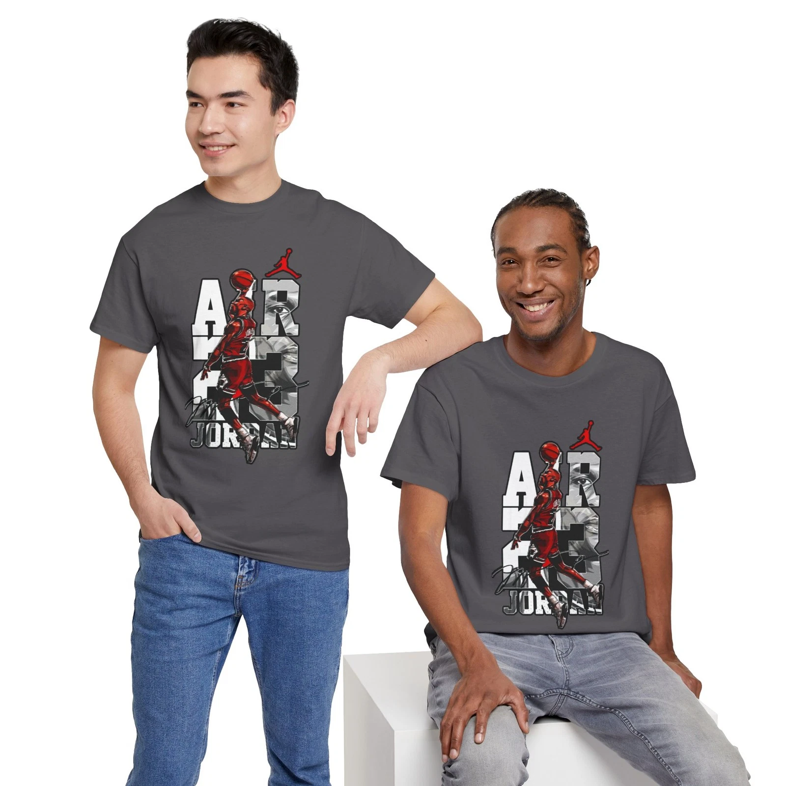 Michael Jordan Graphic T-Shirt | Vintage Sportswear