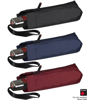 Knirps Regenschirm Mini Taschenschirm T.100 Automatik Herren klein Black Edition