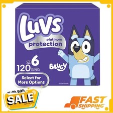 Luvs Platinum Protection Baby Diapers, Size 6, 120 Count
