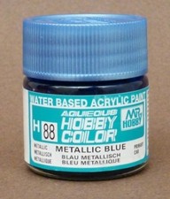 GUNZE H-088 AQUEOUS HOBBY COLORS 10ML METALLIC BLUE