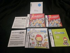 🎮 Nintendo DS Lot - Scrabble + Scribblenauts CIB-Excellent Condition! TESTED 