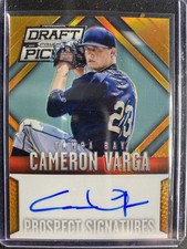 Varga, Cameron - 2014 Prizm Perennial Draft Picks - Autograph - 57/60