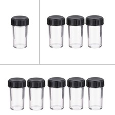 1/3/5pcs Objective Protective Case Microscope Objective Lens Storage Container