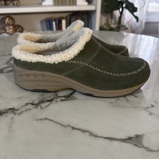 EASY SPIRIT WOMEN'S EXCHANGE FUR LINED MULE CLOGS Size 9.5