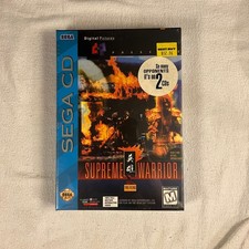 Supreme Warrior Ying Heung (Sega CD, 1994) Sealed In Box
