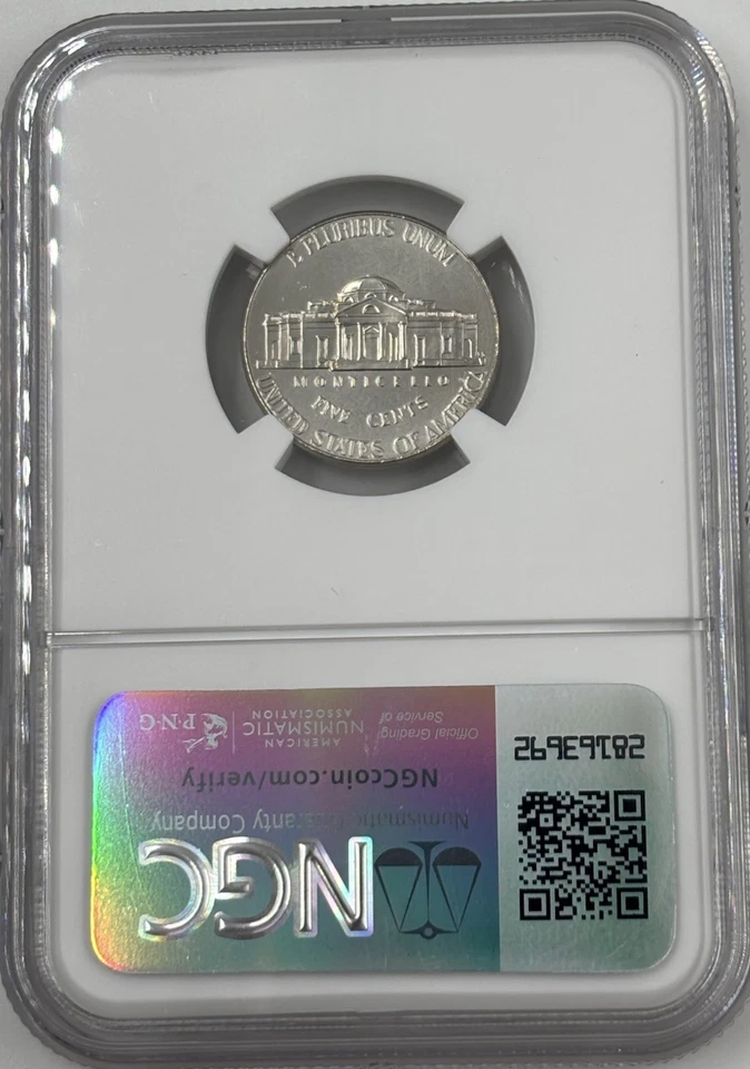 2024 P Jefferson Nickel KEY DATE 5c NGC MS 68 6FS⭐READY 2 SHIP⭐LOW MINTAGE - Image 2 of 2