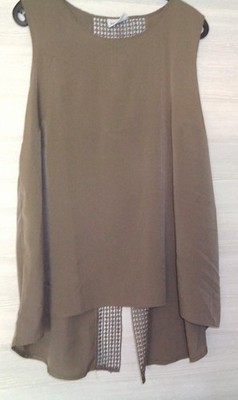 Sexy Bluse - Rücken Hingucker - offen - Janina - Gr. 46 neu