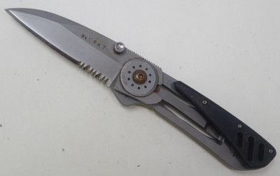 CRKT Columbia River H.U.G. Combo-Edge Pocket Knife 5580 KISS - TSA Auction