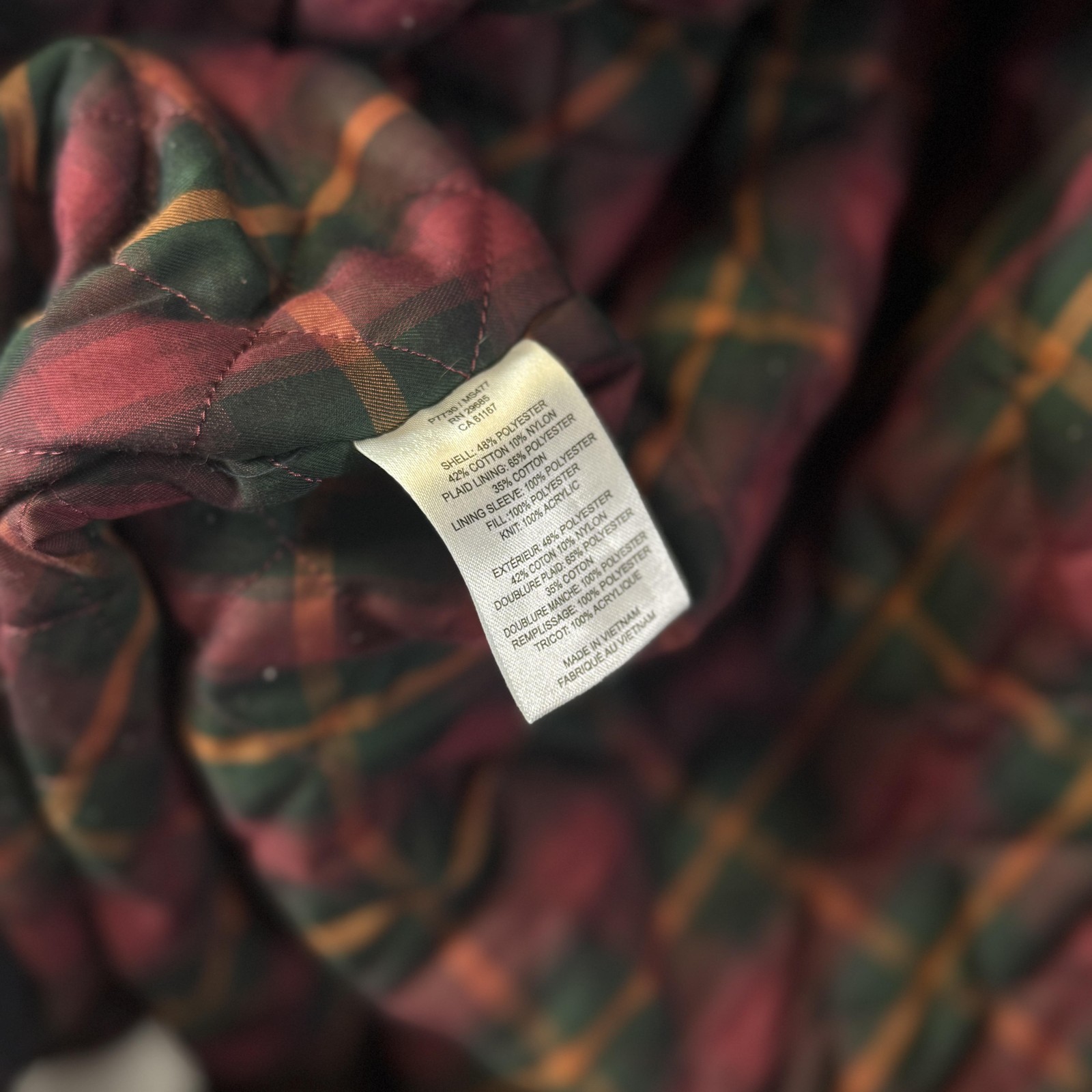 Pendleton Jacket Womens Medium Navy Blue Hooded P… - image 7