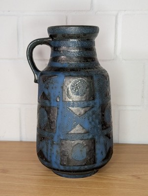 Carstens Ankara Vase 6006 30cm Fat Lava West Germany groß selten