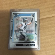 Cooper DeJean 2024 Donruss Optic #221 Rookie Philadelphia Eagles