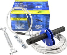 Zip Line Kit for Kids Adults: Up to 113KG - 18m Main Cable - Quick Setup