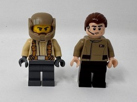 Lego Star Wars Lot of 2 Resistance Officer Soldier 75131