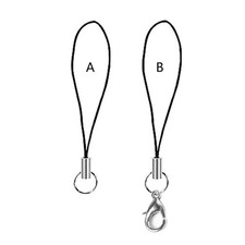 100 Pack Elastic Phone Lanyard Phone Charm Cords for Phone Keys Handmade Jewelry