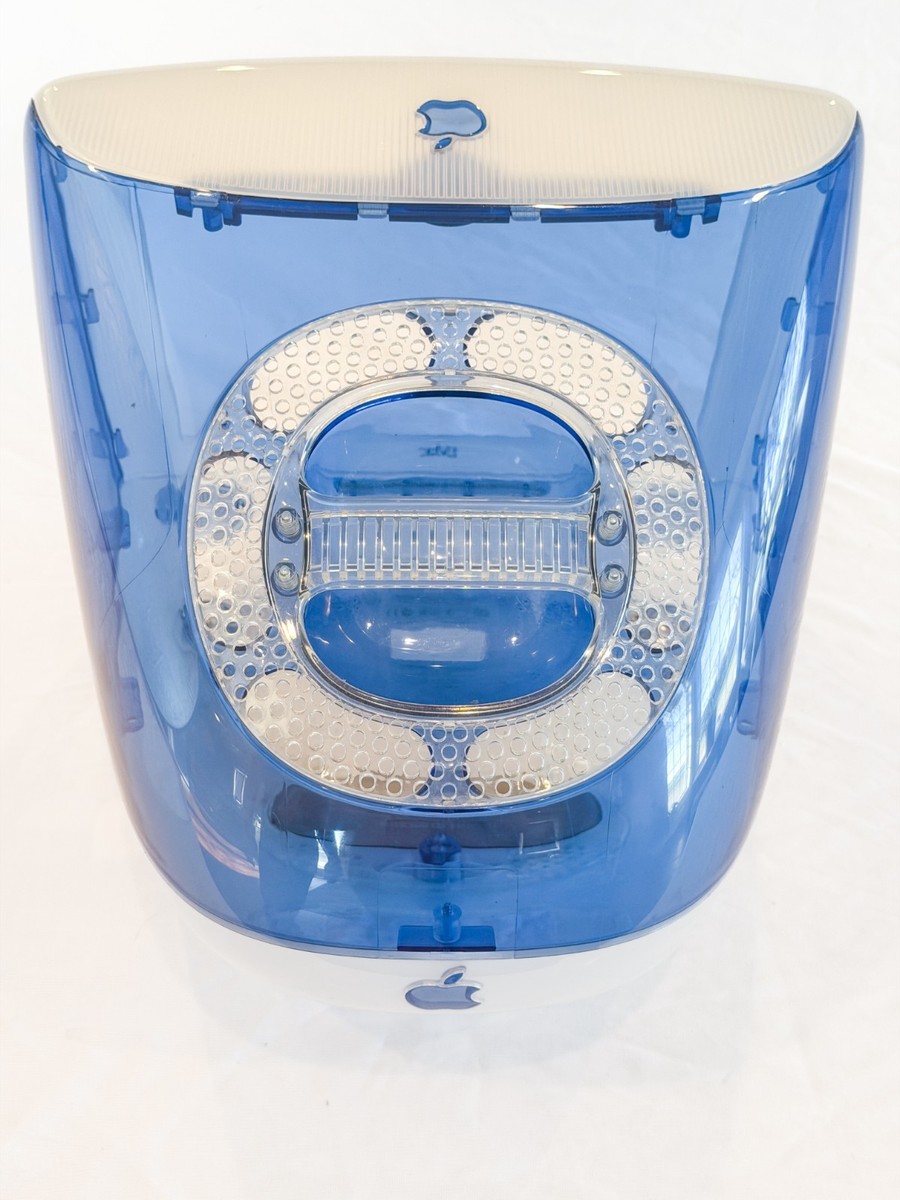 Apple iMac G3 Shell Case Indigo M5521 - POLISHED! Excellent