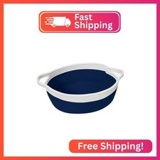 HONCESTA Woven Cotton Rope Gift Basket, Small Baskets for Gifts Empty, Cute Baby