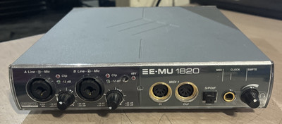 CREATIVE PROFESSIONAL E-MU 1820 DIGITAL AUDIO SYSTEM