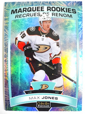 19 20 O PEE CHEE PLATINUM ARCTIC FREEZE ROOKIE MAX JONES /99