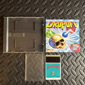TurboGrafx-16 Drop Off TG-16 (Case, Manual, Game Sleeve, HuCard)