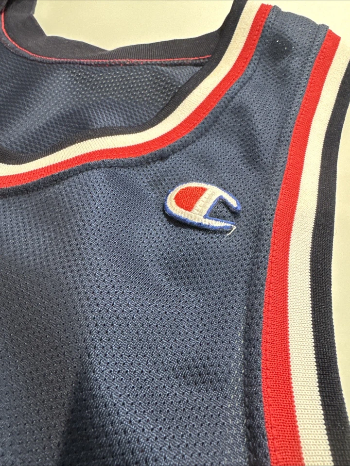 Camiseta Vintage 1994 Champion USA Alonzo Mourning Tamanho Grande - Imagem 4 de 4