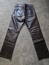 Vintage Gap Mens Leather Pants Size 31x32