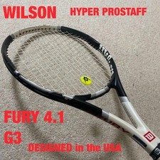 Rara palla da tennis Wilson HYPER PRO STAFF FURY 4.1 G3