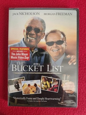 THE BUCKET LIST - DVD 2008 WARNER BROS. SEALED BRAND NEW.
