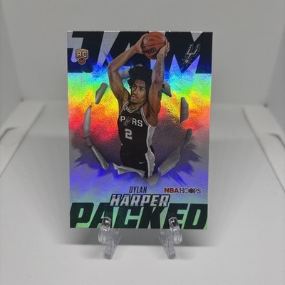 2025-26 Topps NBA Hoops Dylan Harper Rc Jam Packed JP-12 Spurs Rookie Card RC