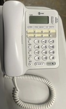 AT T CL2909 Corded Phone w/ Speakerphone Call Waiting  Caller ID - White