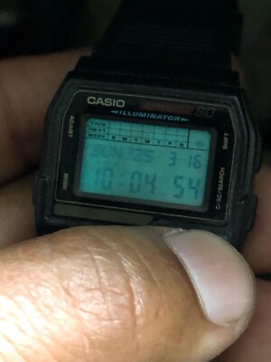 Casio Dbc-81 Databank Calculator Telememo 80 Alarm Chrono Casio Dbc-81 Databank Calculator Telememo 80 Alarm Chrono