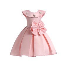 Flower Girl Princess Dress Kid Bowknot Party Wedding Pageant Formal Tutu Clothes