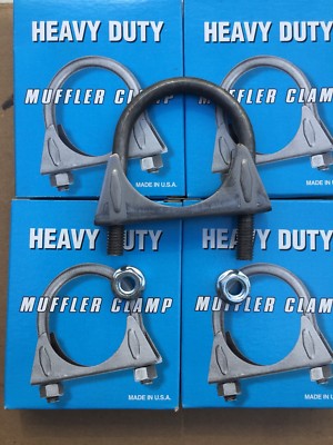 5x Nickson 2 1/8  Muffler Exhaust Clamps Heavy Duty