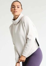 Nike Women's Therma Top Light Orewood Brown/Black XL MRSP $95 NEW W TAG