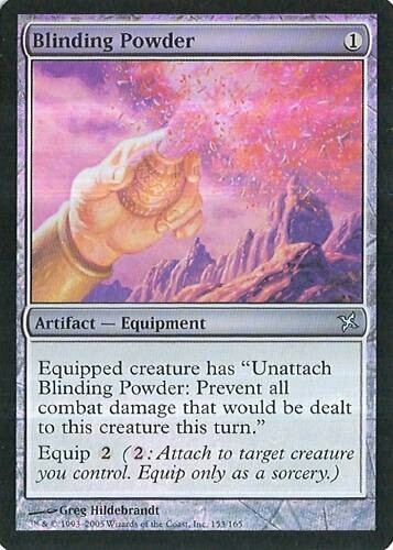 MTG - BOK - Blinding Powder - Foil - NM