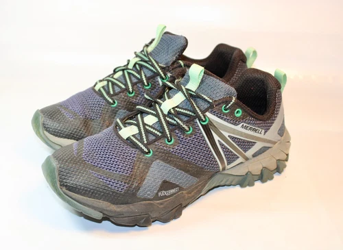 Merrell MQM Flex J12338 Blue Teal Hiking Shoes Sneakers Women's Size 7