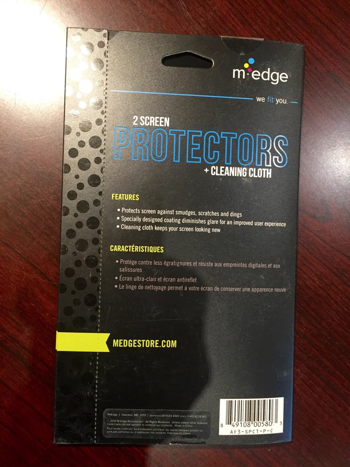 NEW M-Edge Screen Protectors For Kindle Fire HD 7 , Pack Of 2 - Image 2 of 2