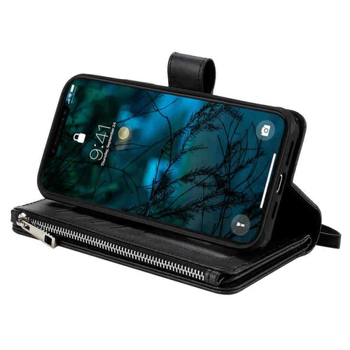 For iPhone 12 11 Pro Max SE 8 7 6s Magnetic Detachable Wallet Leather Case Cover - Picture 25 of 55