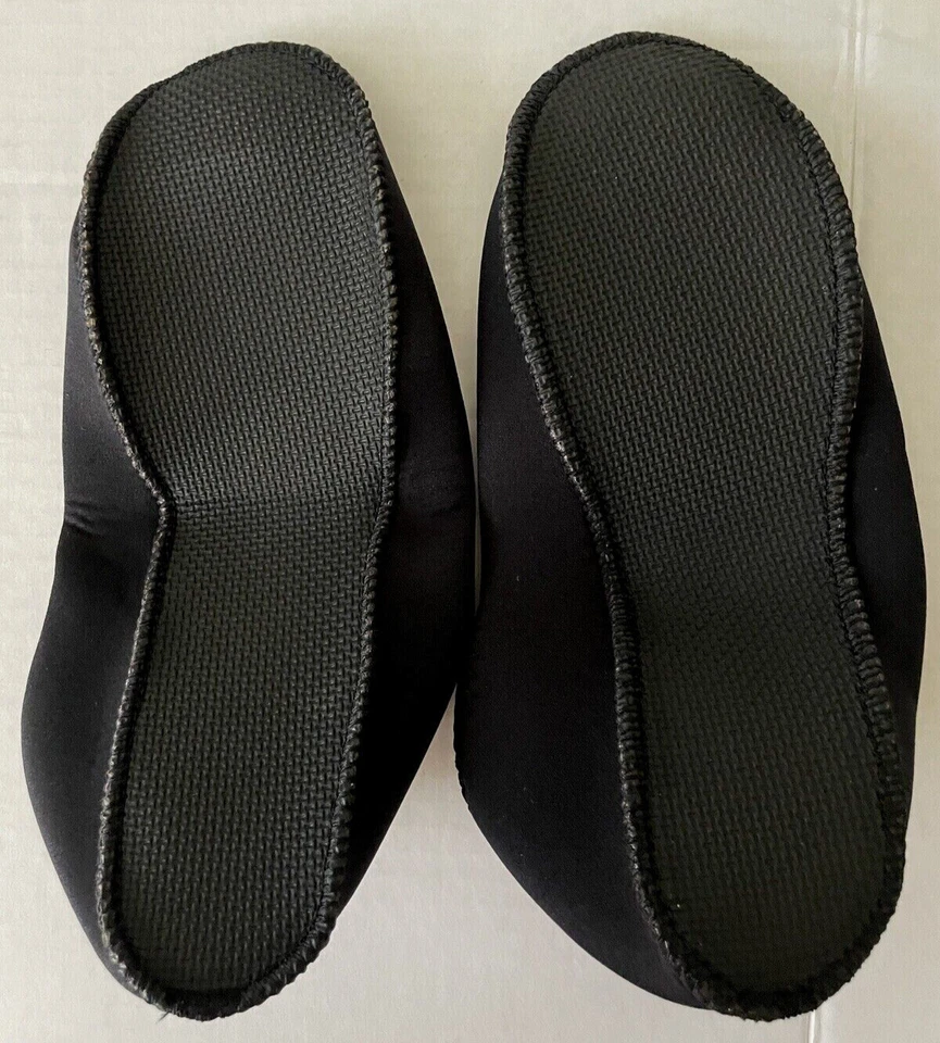 Zapatillas de viaje Samsonite negras sin cordones unisex talla pequeña-mediana #SM1606SD NUEVAS EN CAJA Foto 3 de 4