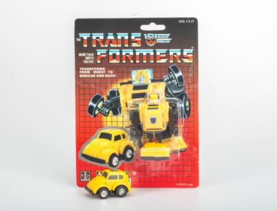 Transform G1 Bumblebee Yellow Black Red Blue White reissue mint MISB