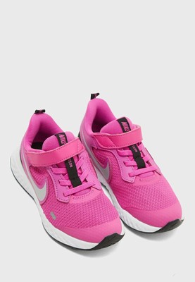 nike revolution 5 pink junior
