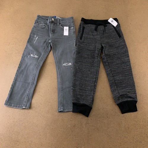 Old Navy Toddler Size 4T Gray Wash 